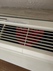 Urinal pad in ac unit??????