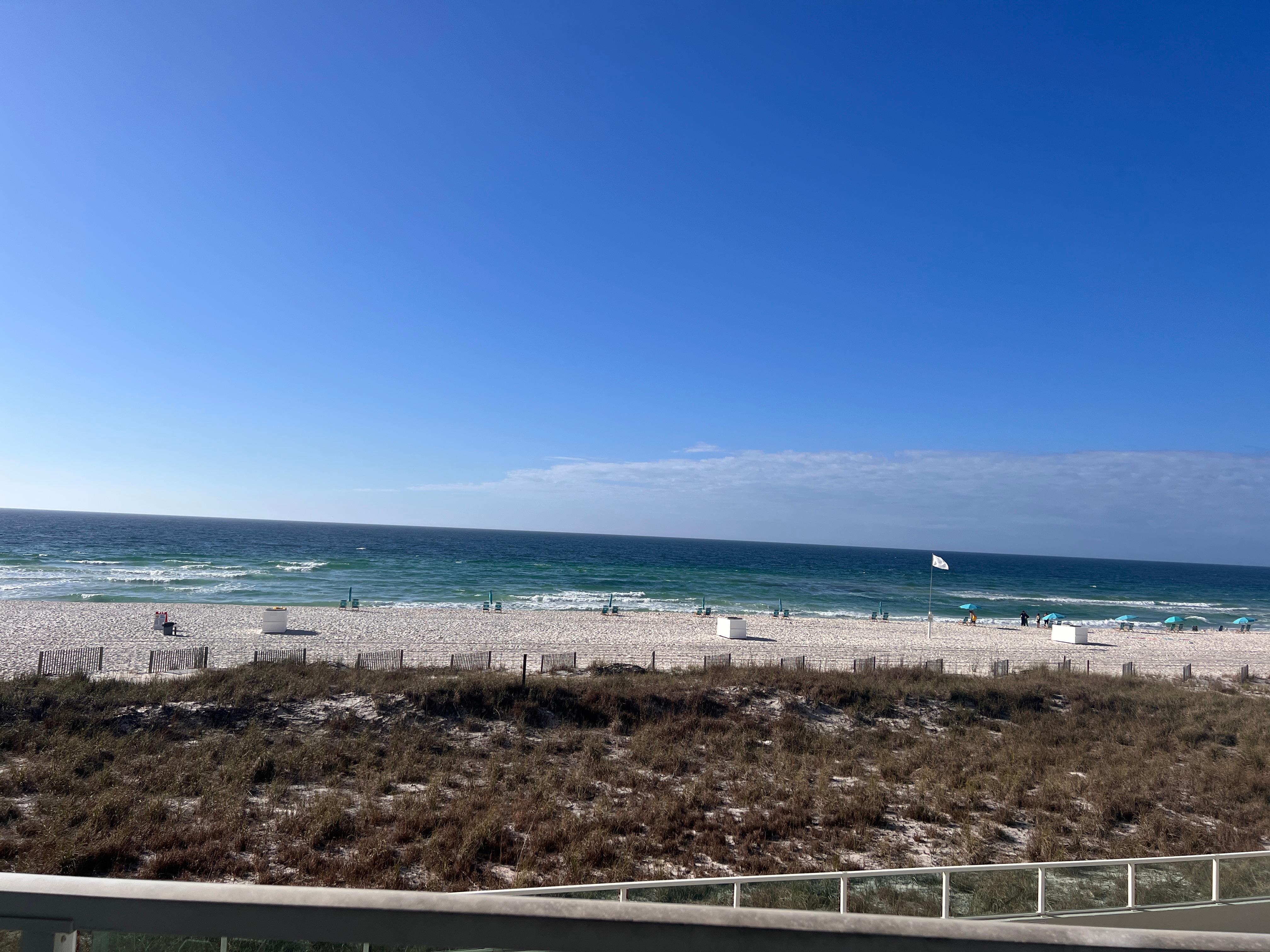 View from the balcony 