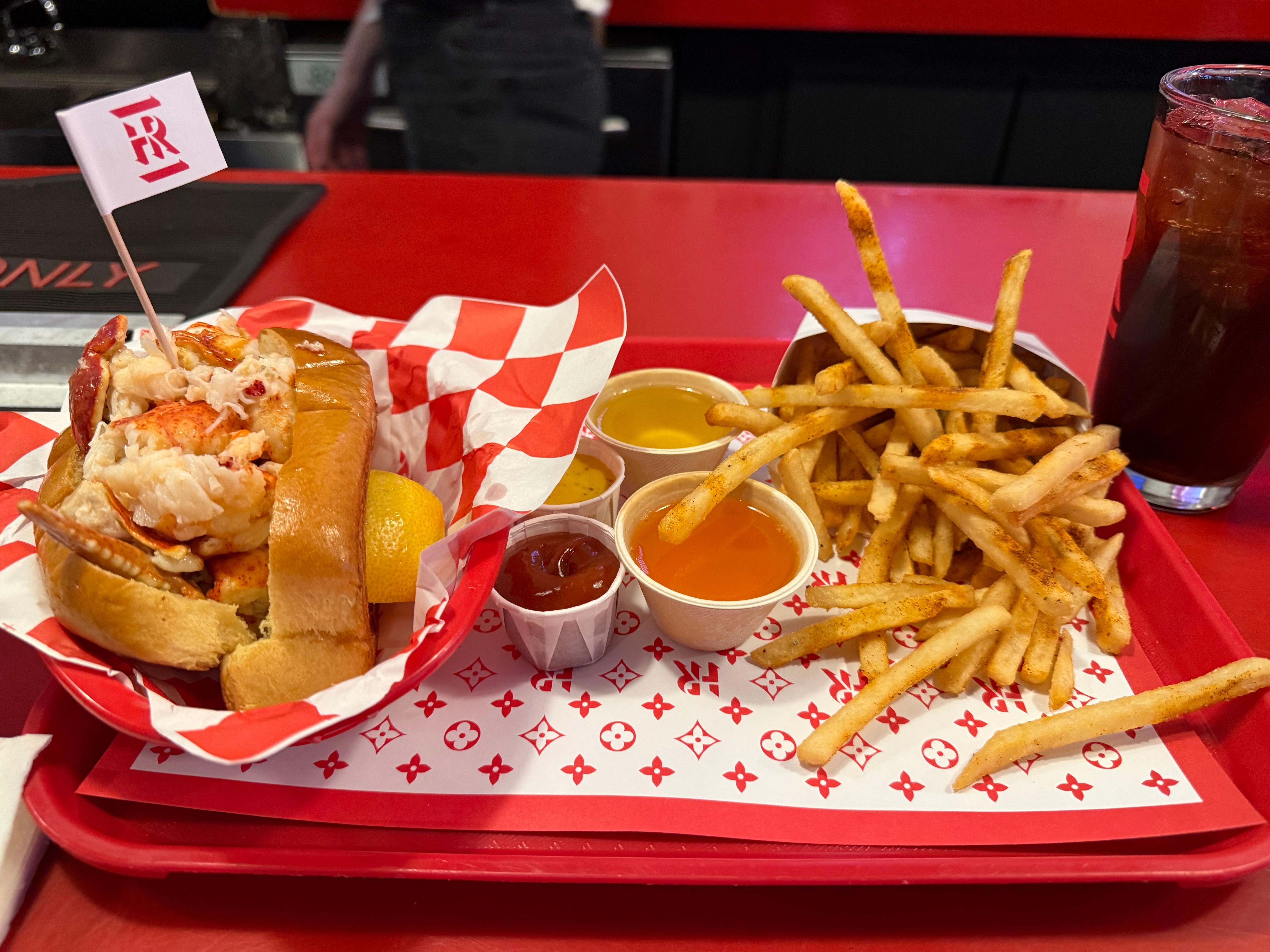 High roller lobster co. Incredible experience food was awesome staff were friendly and service incredible.