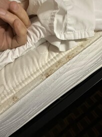 Very dirty mattress