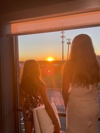 Sunset from second floor!