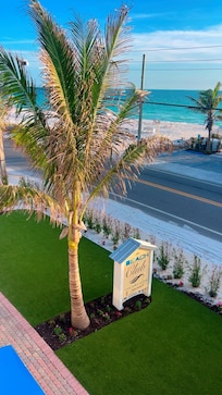 Picture from the rooftop seating area