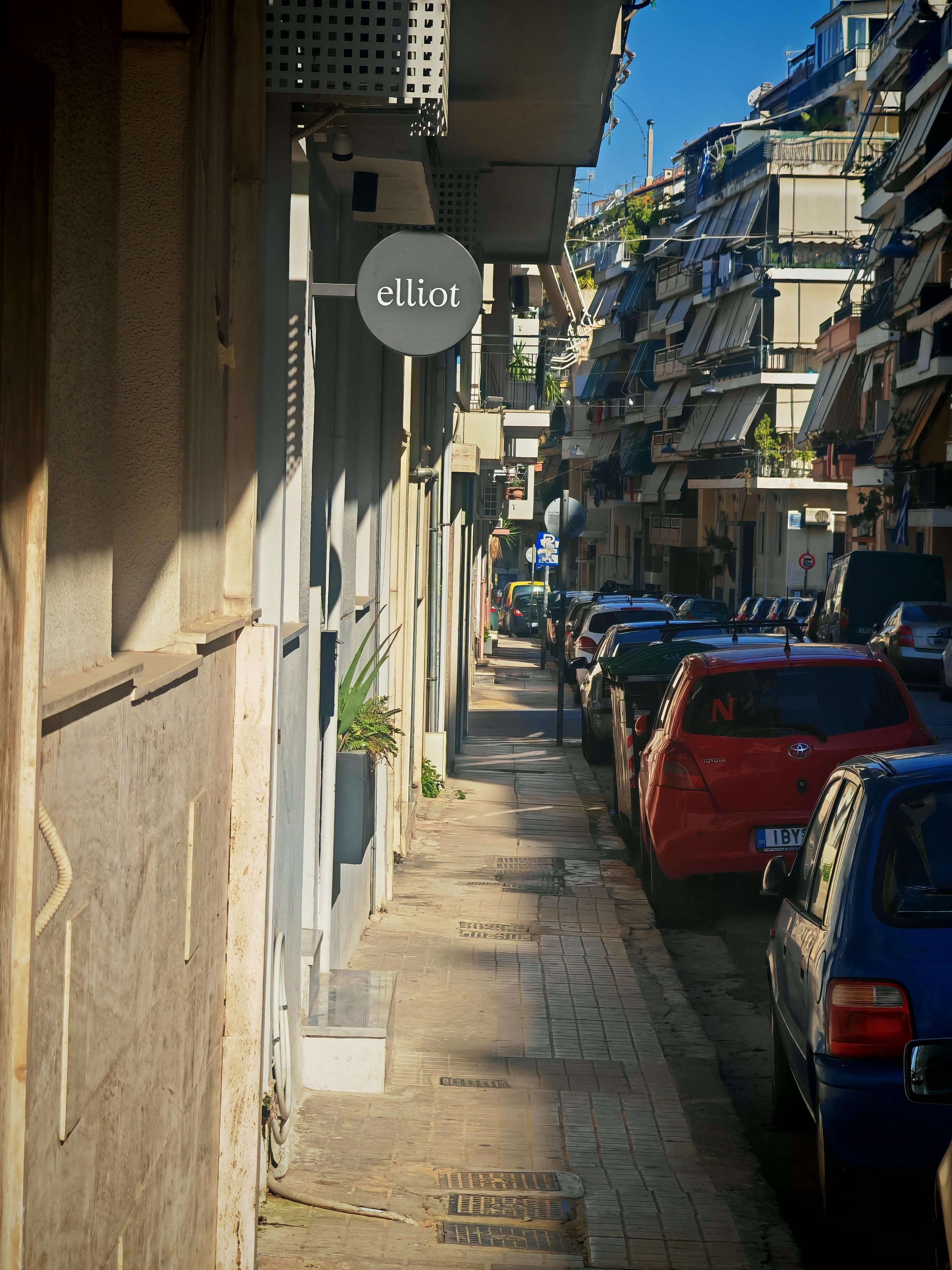 Street where the flat is located