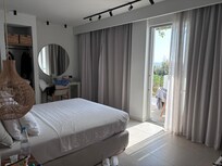 Recently renovated room.