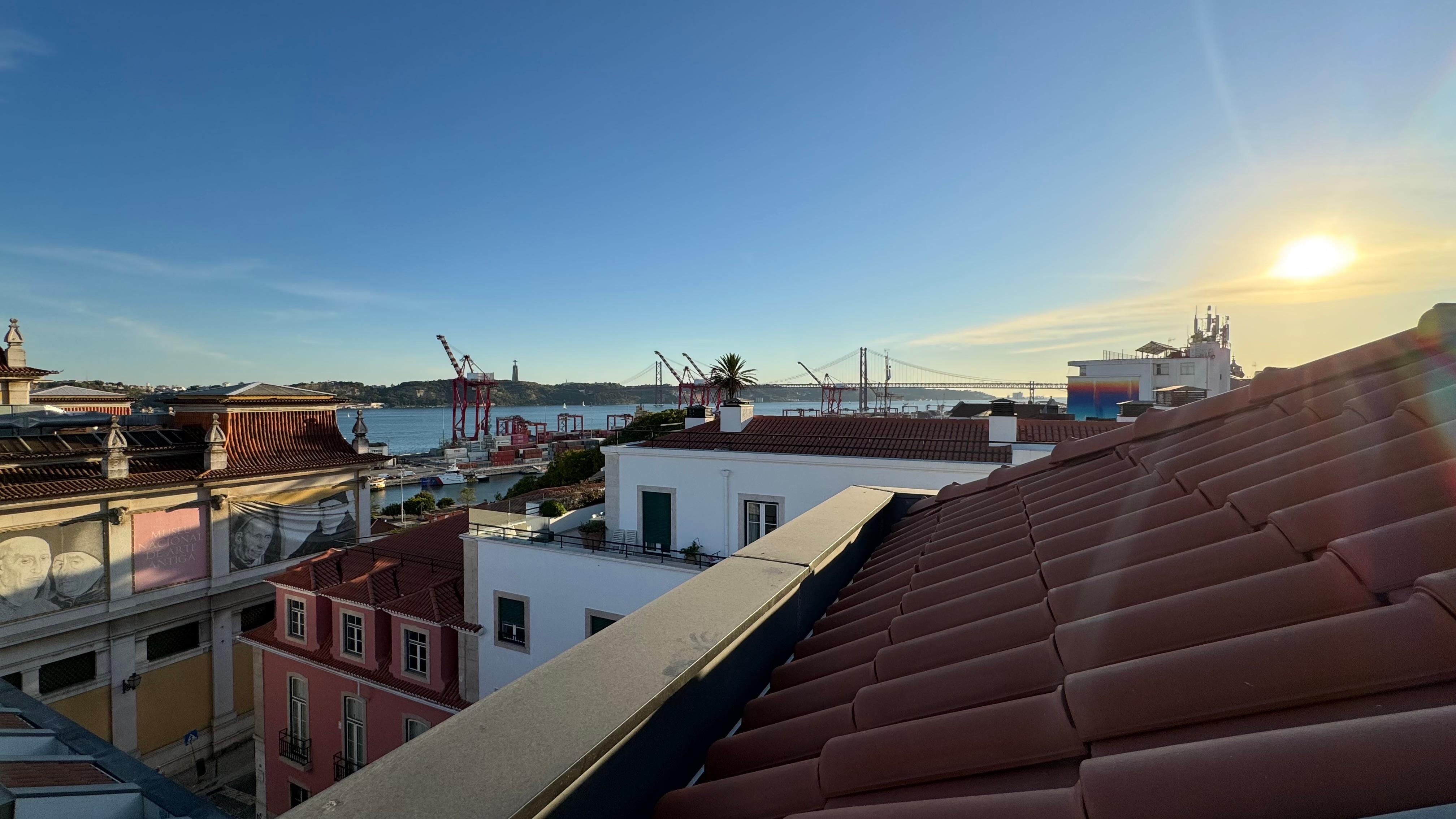 View from our balcony