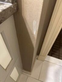 Horrible condition, bathroom