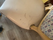 Dirty furniture