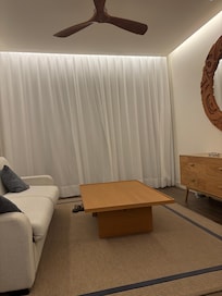 Seating area in room