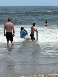 Boogie boards at Cape Henlopen