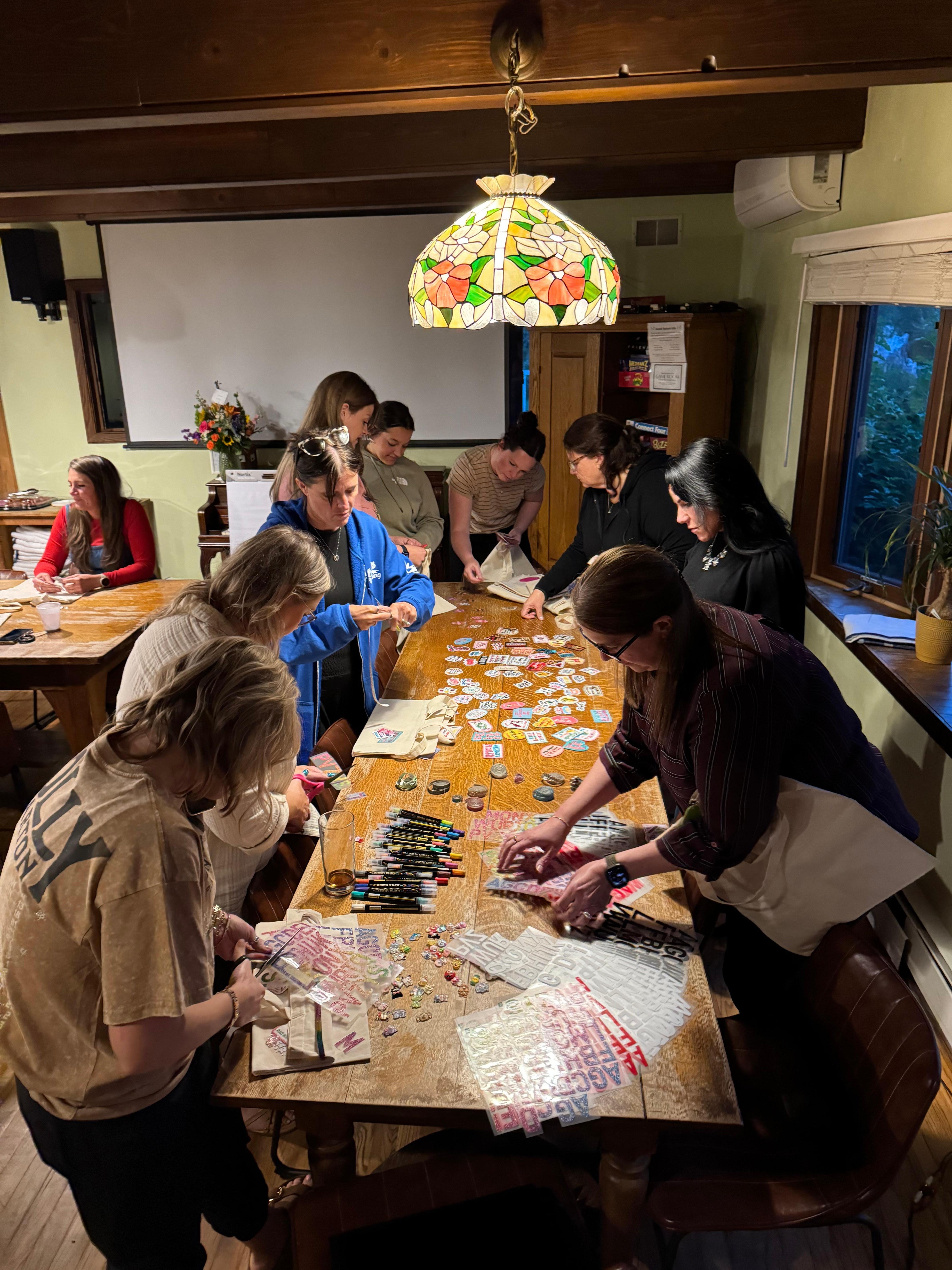 Fun Choices of what to put on our personal bag!