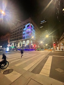 Downtown Denver across the street from Sonesta