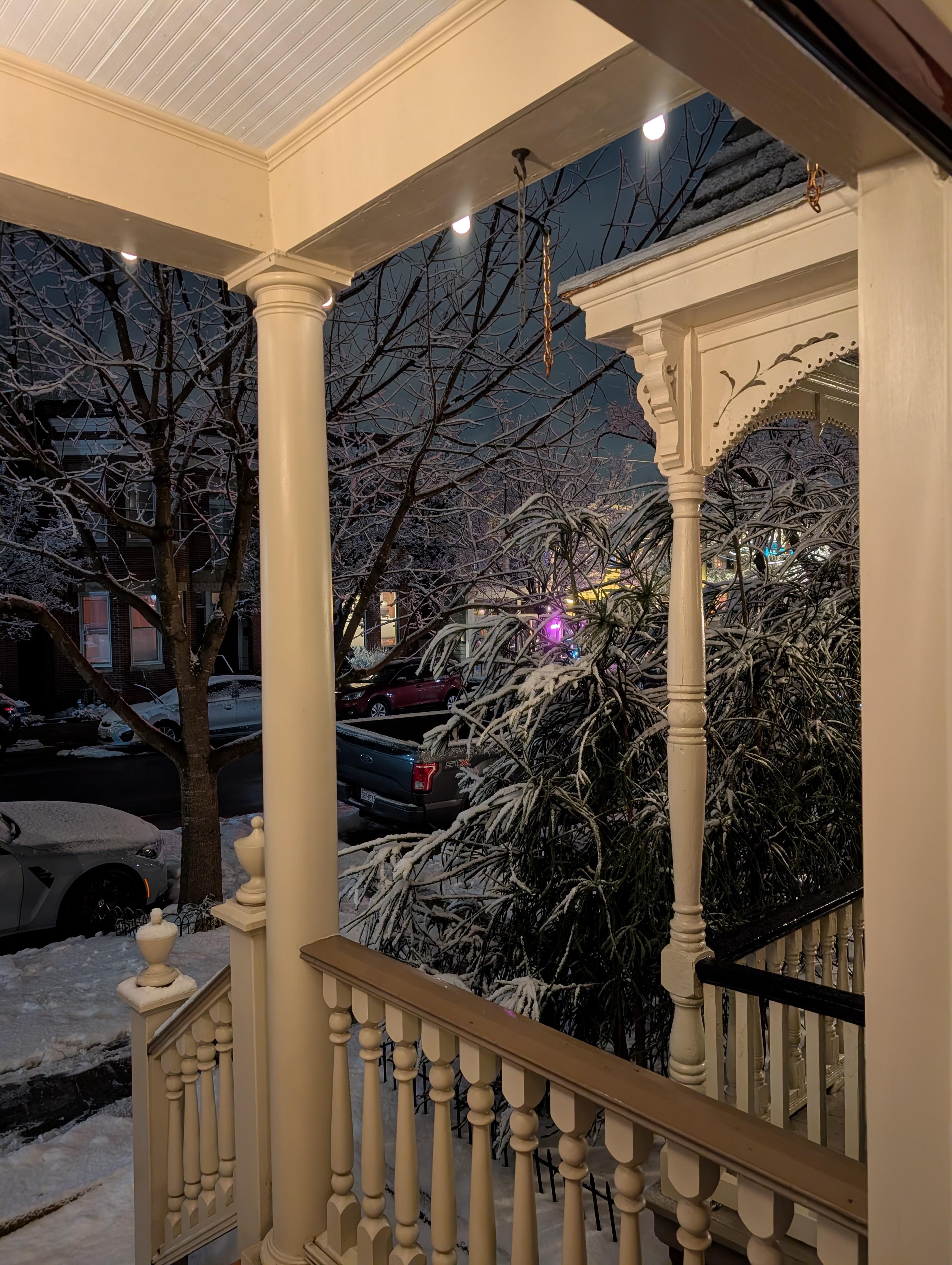 On a snowy February night ..