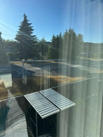 The main road from the bedroom