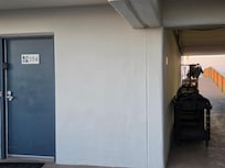 Just steps from the walkway to beach