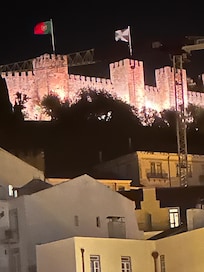 Castle view from our patio