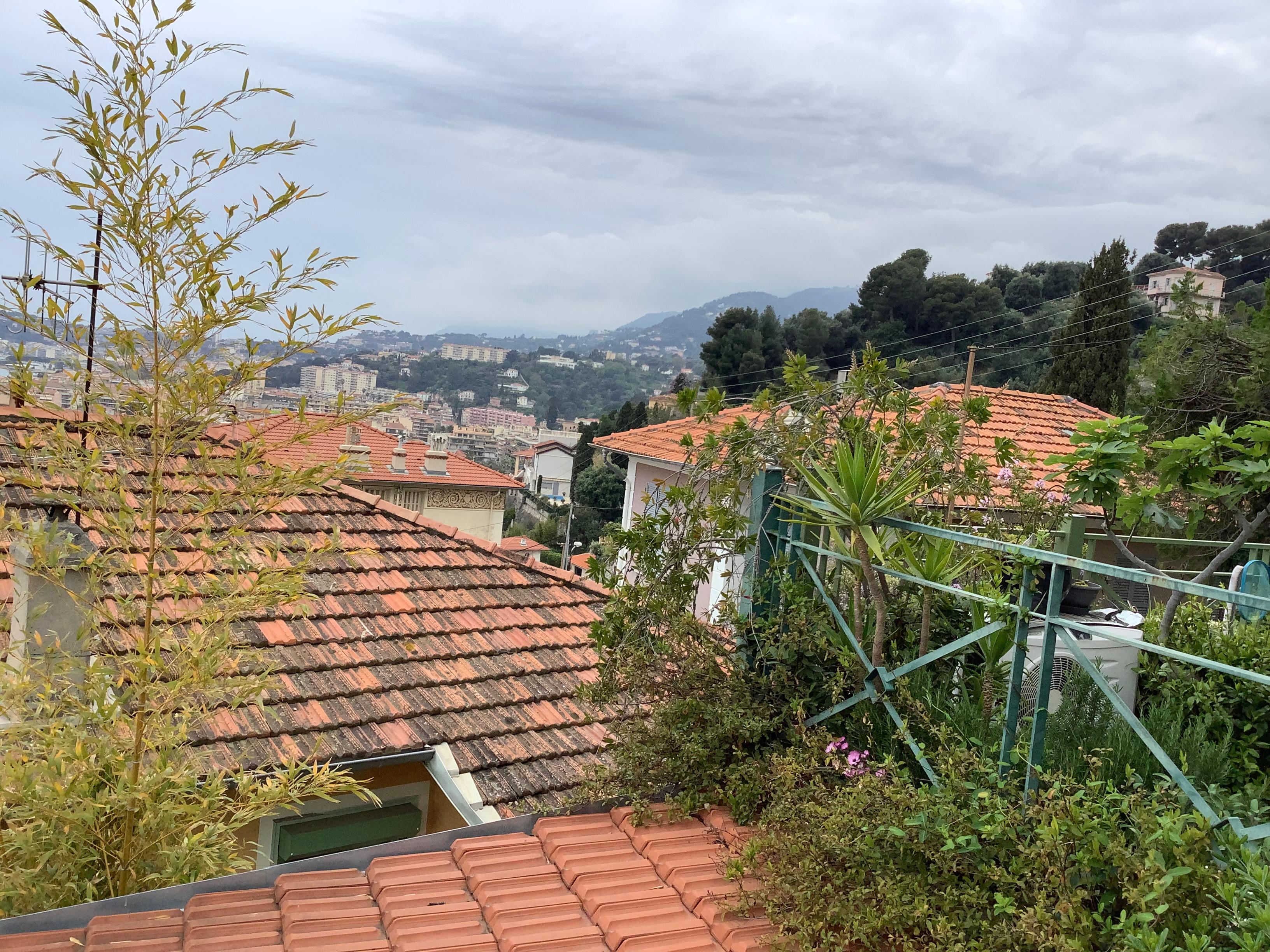 View from terrace to the west