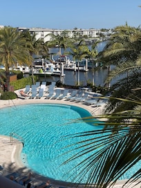 View from our suite.