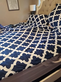 The dip was on one side which also tells me they don't flip these beds or turn them. Out of all the things that should be kept up and brand new or at least in good working order in a situation like this is the mattress