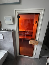 Sauna im Badezimmer