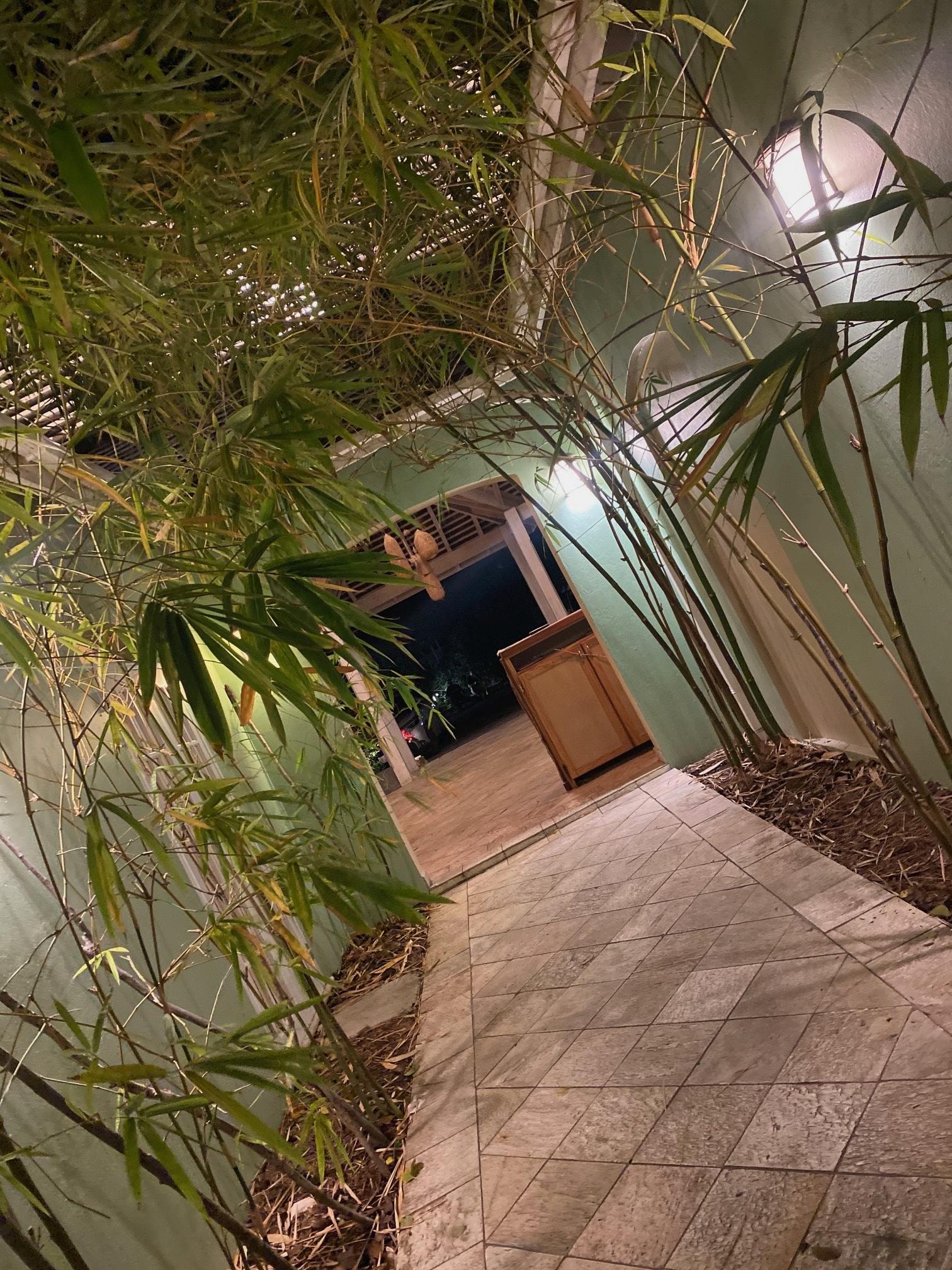 Entrance of the Restaurant on the Resort