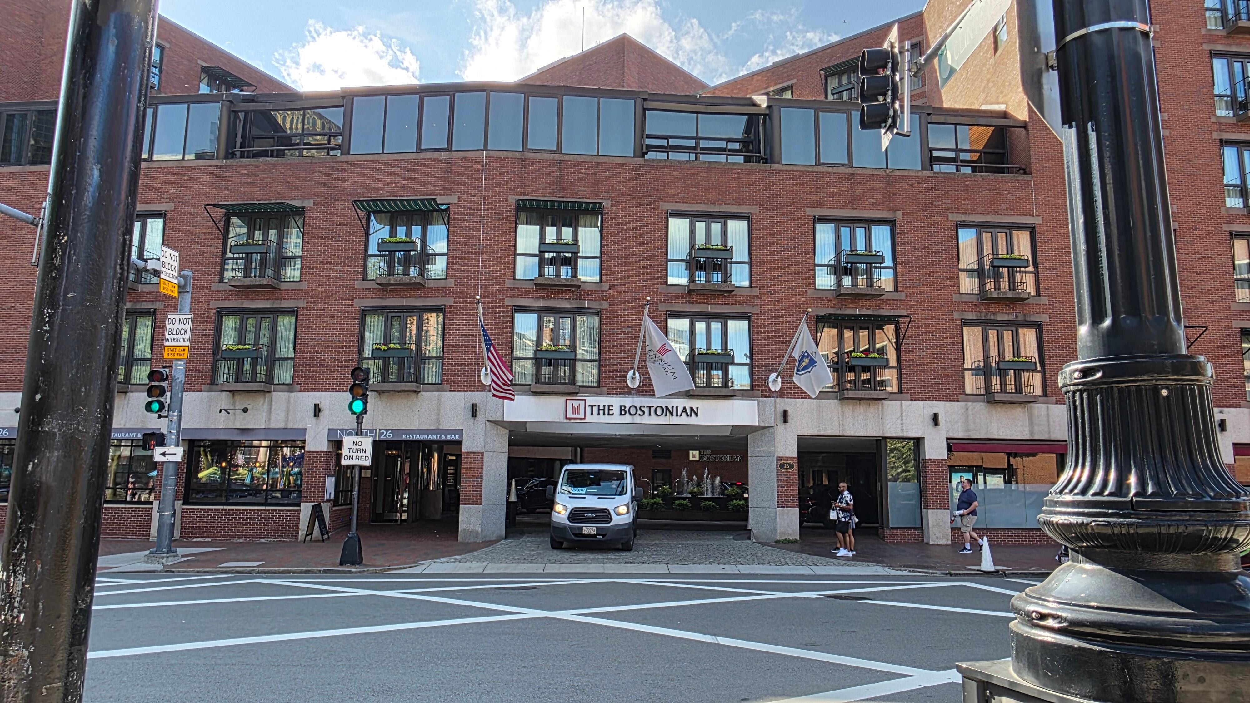 Front of building