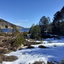 Lac de Lamoura à proximité