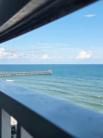 9th floor oceanfront and to the left 2nd Avenue Pier.