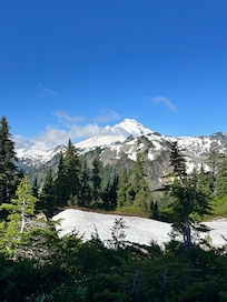 Beautiful location to explore Mt Baker
