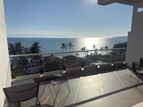 Our view from the huge terrace