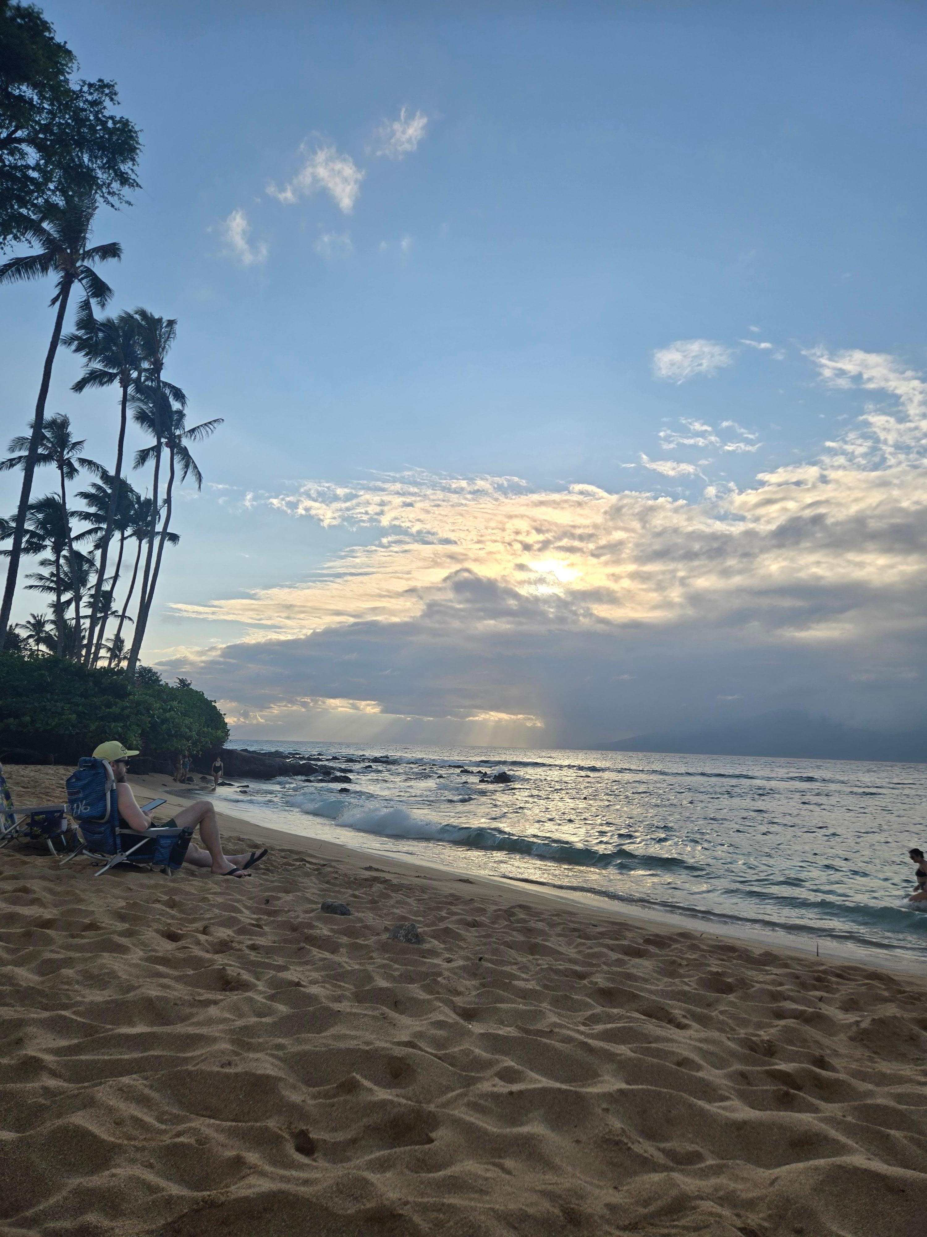 Sunset at Napili Bay