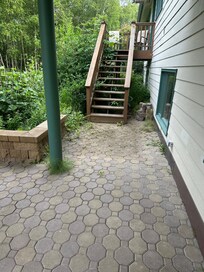 Overgrown entry