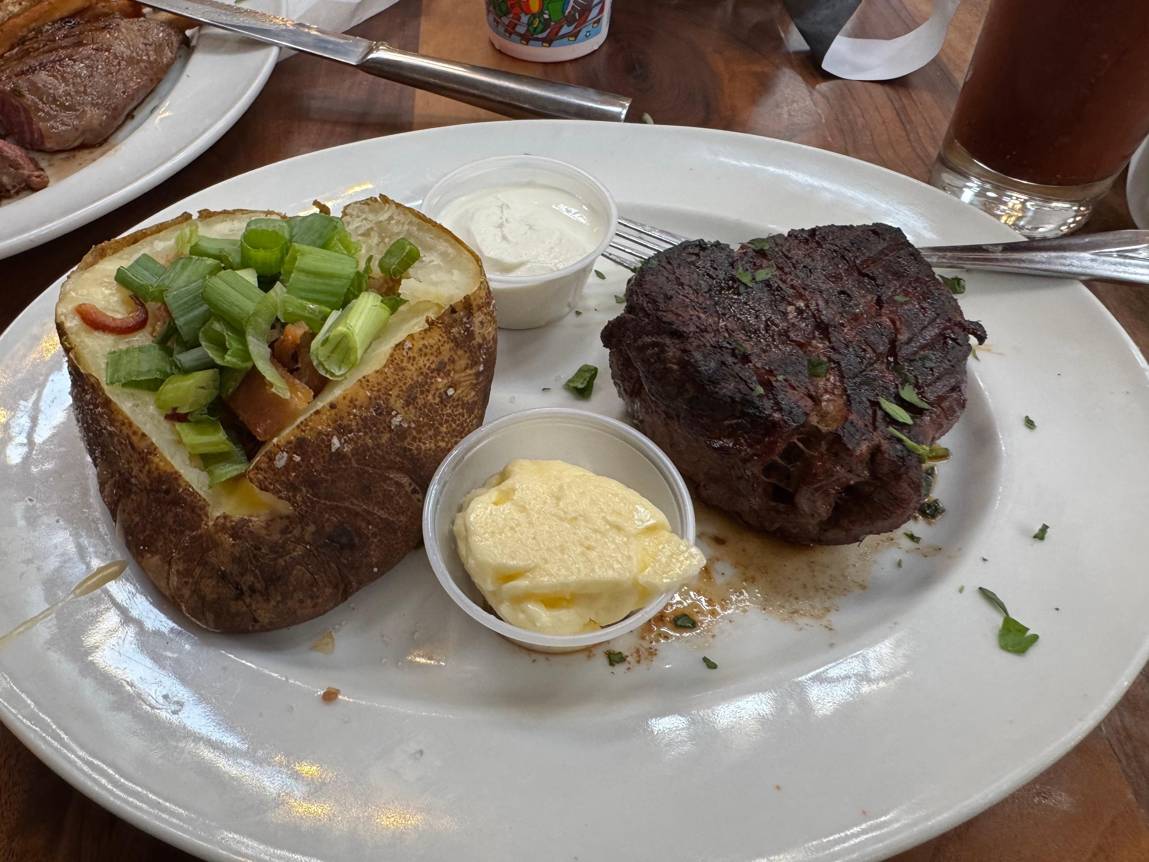 This was the tenderloin cut steak
