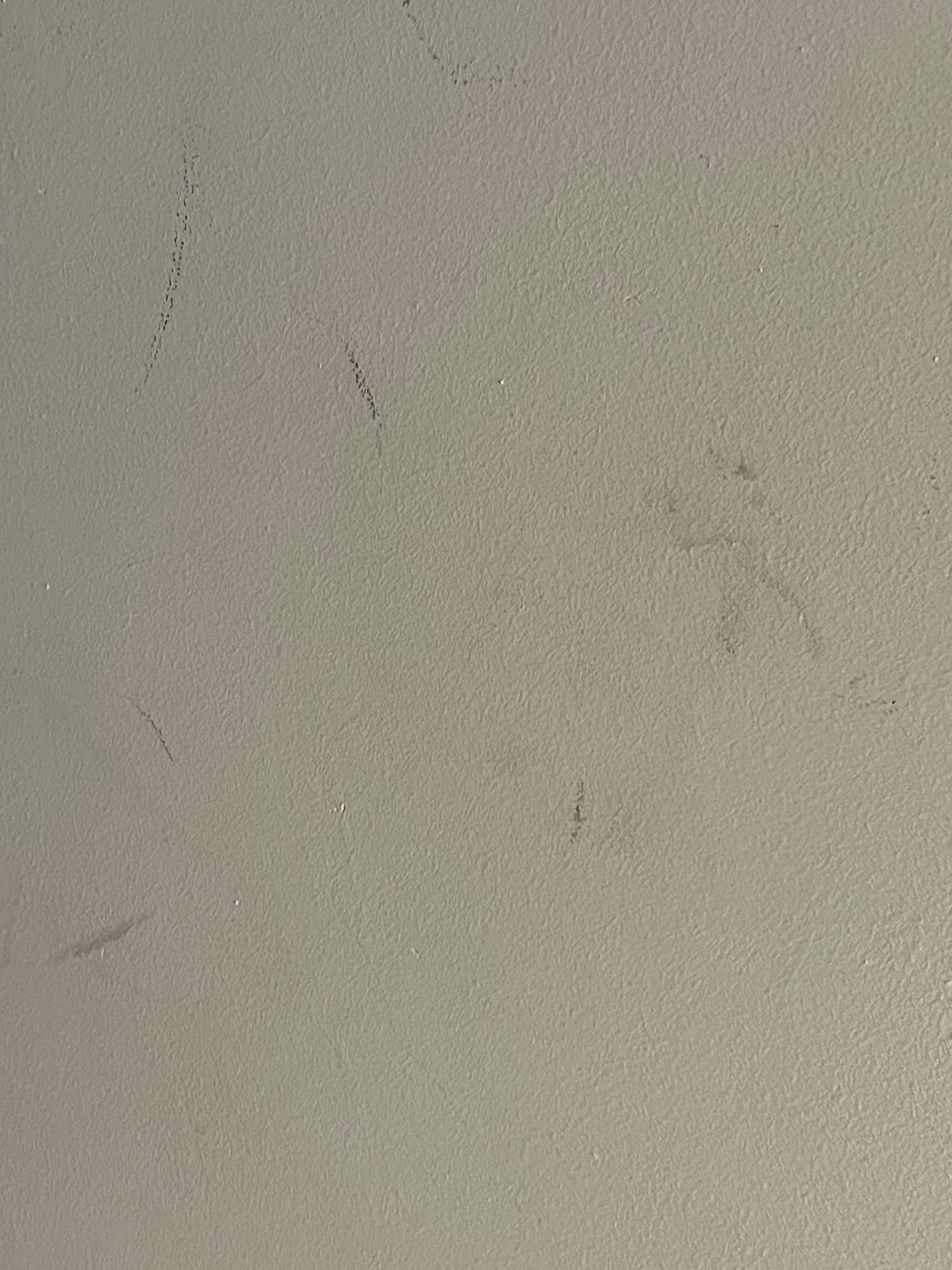 dirty wall (just one of many)
