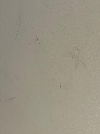 dirty wall (just one of many)