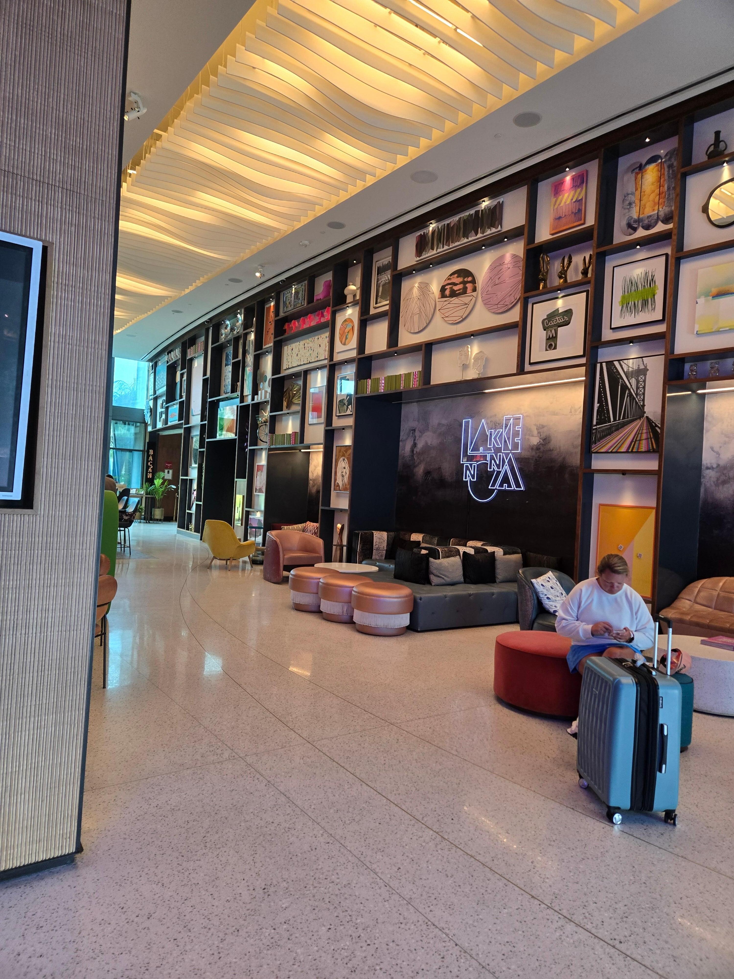 Front lobby