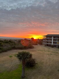 Sunrise from our deck