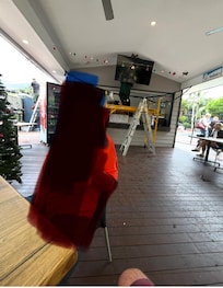 Working at heights with kids around.