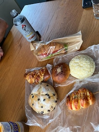 Bakery 5mins away. Awesome bread.