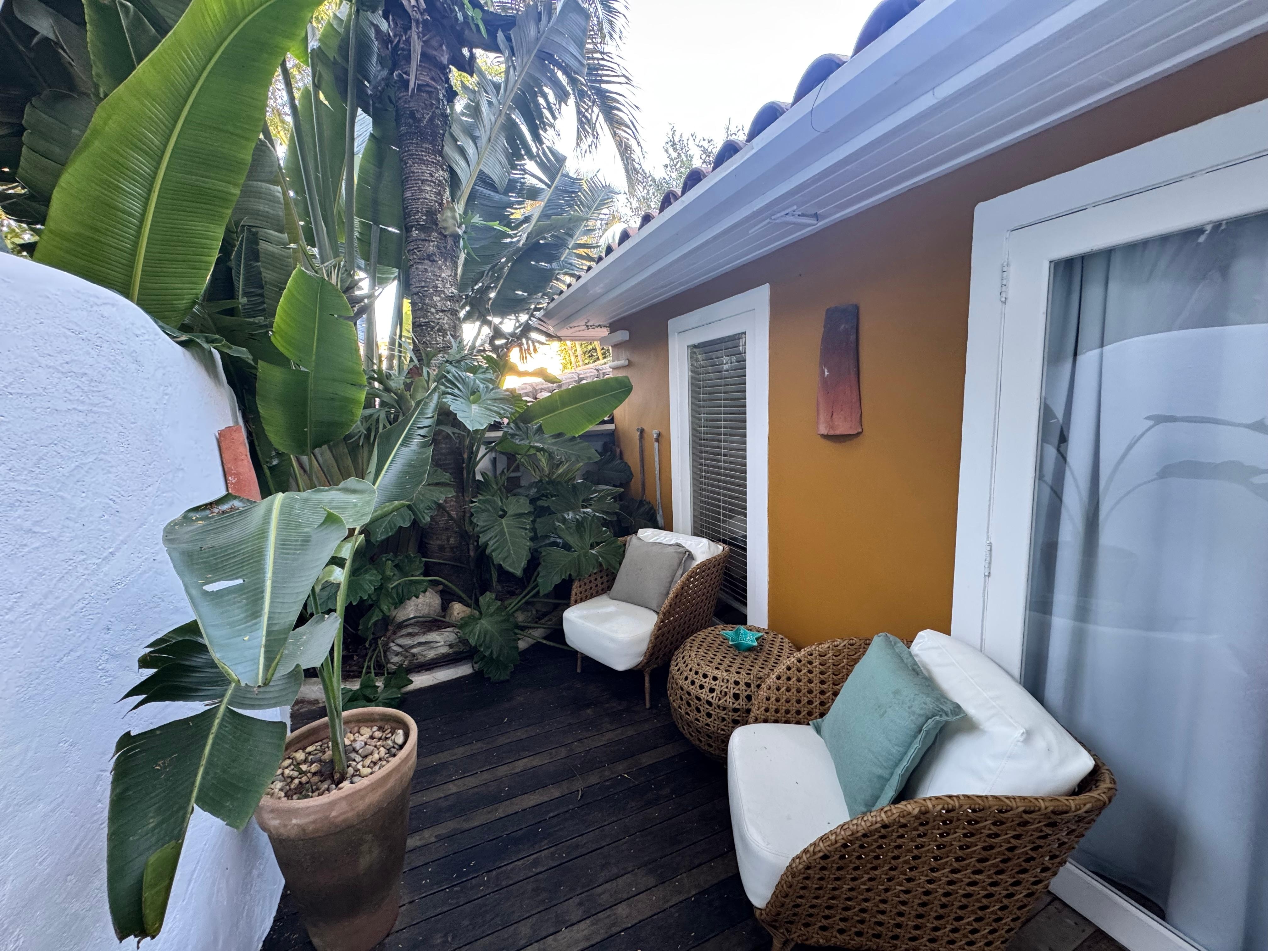 Private terrace 