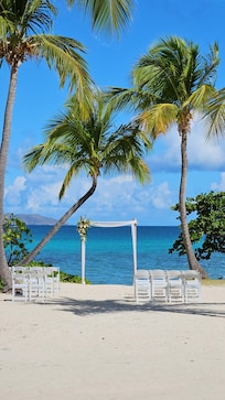 A wedding set straight out from condo.