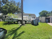 The view from the front yard.