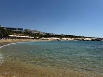 The beach.