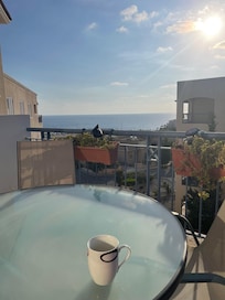 Sea view from the main balcony