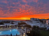 Sunset from balcony