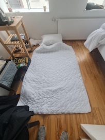 my terrible bed!