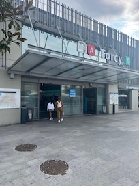 Metro only 5 minutes away cost €2.50 to Paris