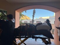 Being take to urgent care facility