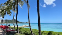 View from taking a walk along the beach