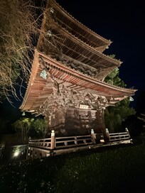 Pagoda in the garden.