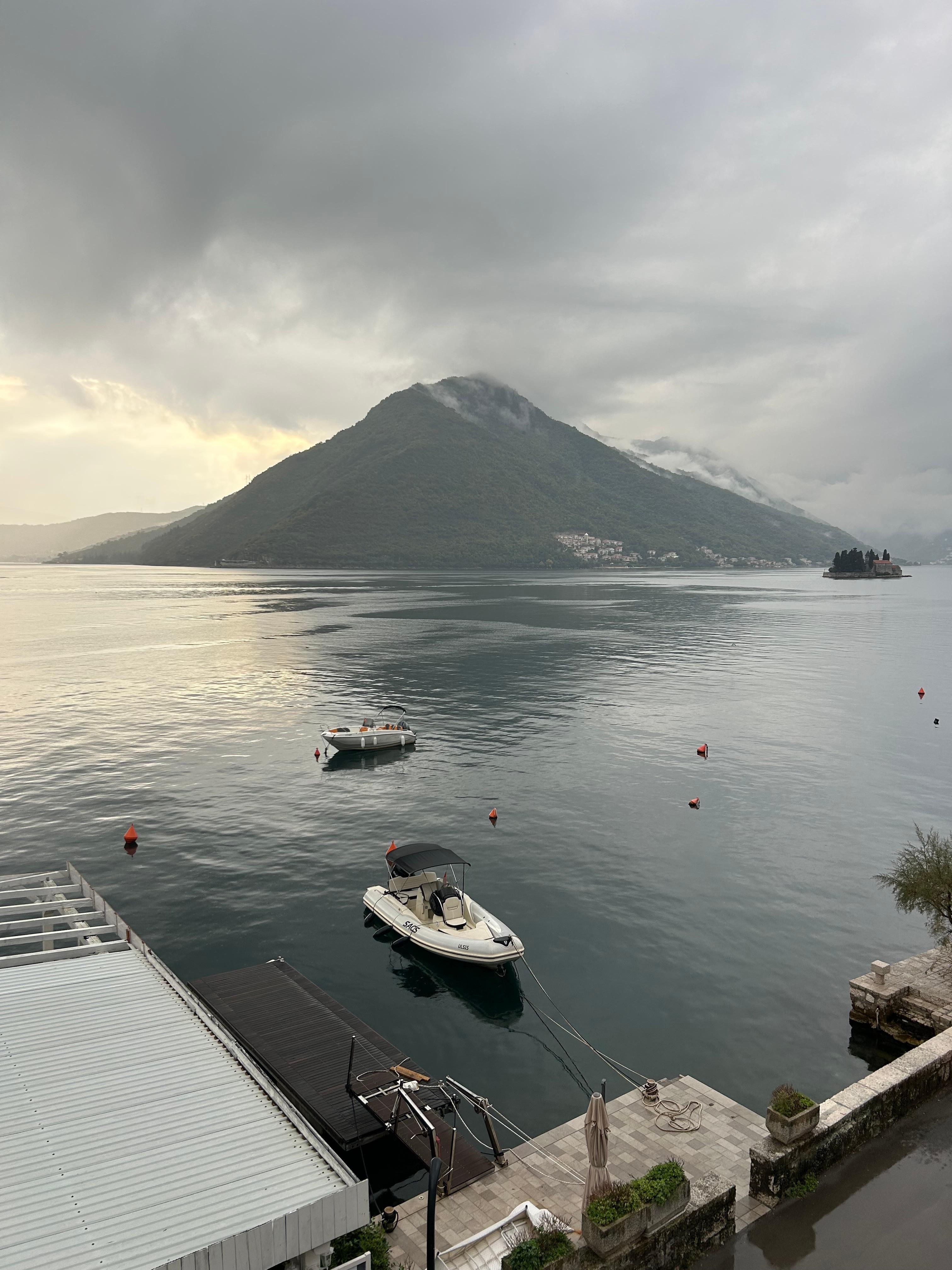 View from room window 